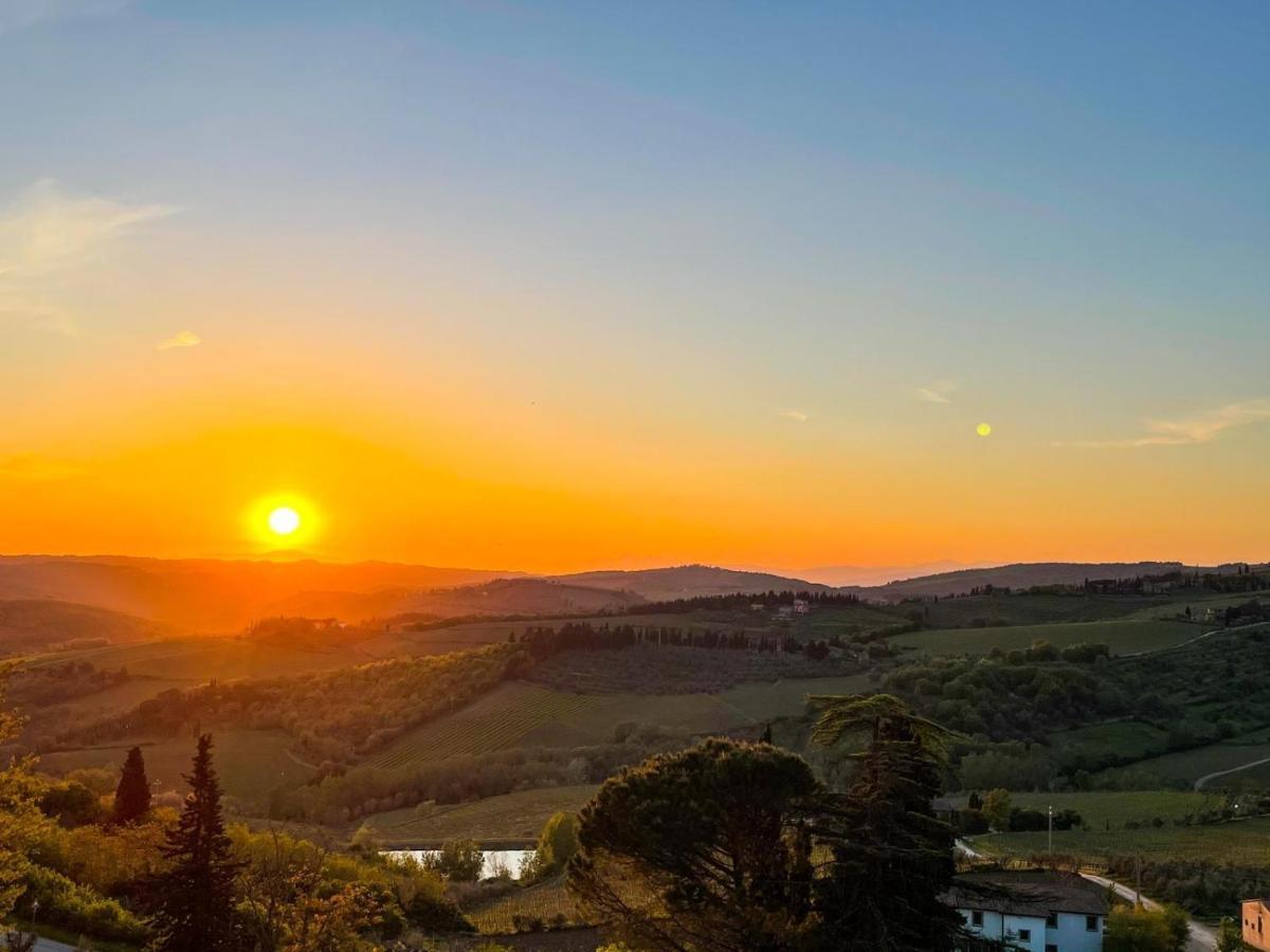 Villa San Leolino Greve in Chianti Exteriér fotografie